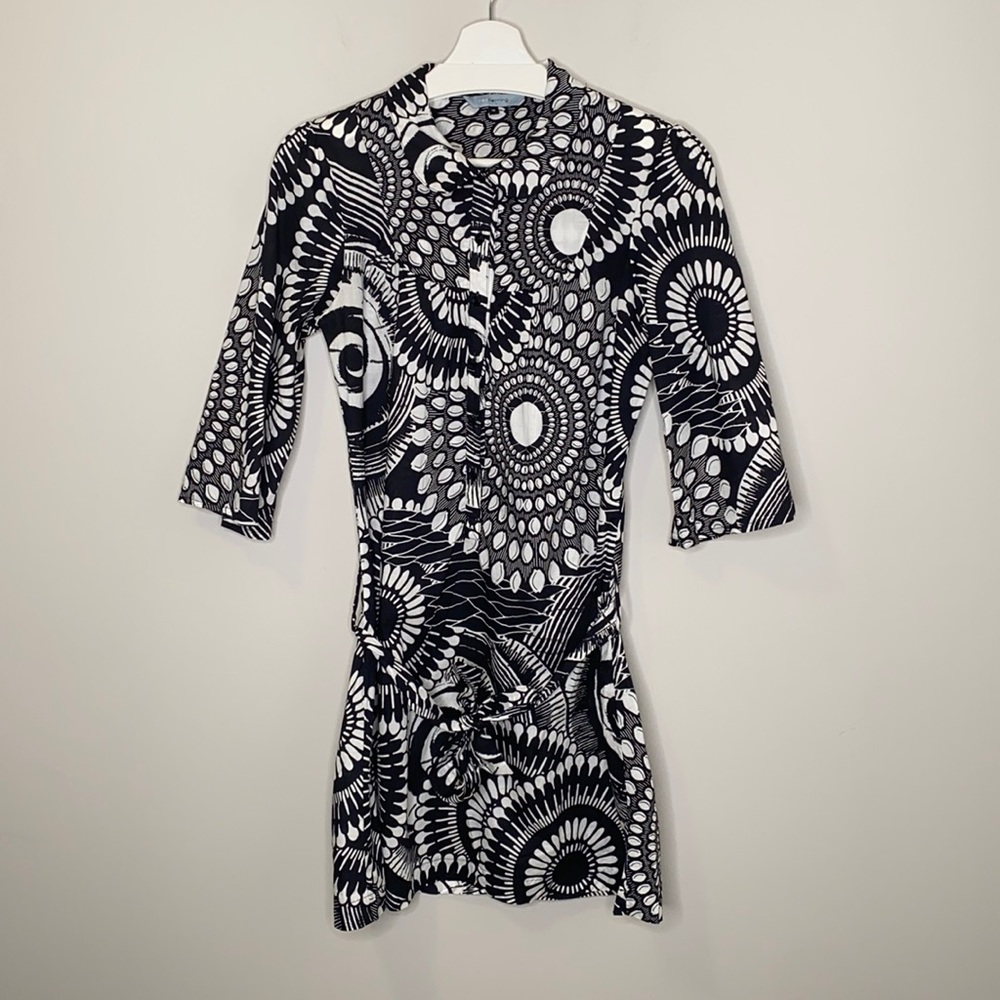 Red Herring Printed Cotton Dress